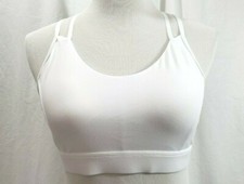 New Fitness Sports Bra Women Cross Strappy Yoga Pads Running Workout Crop Top M