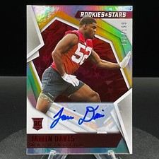 2021 Rookies & Stars - Jamin Davis Rookie RC AUTO #/199 - #179 HOLO MINT