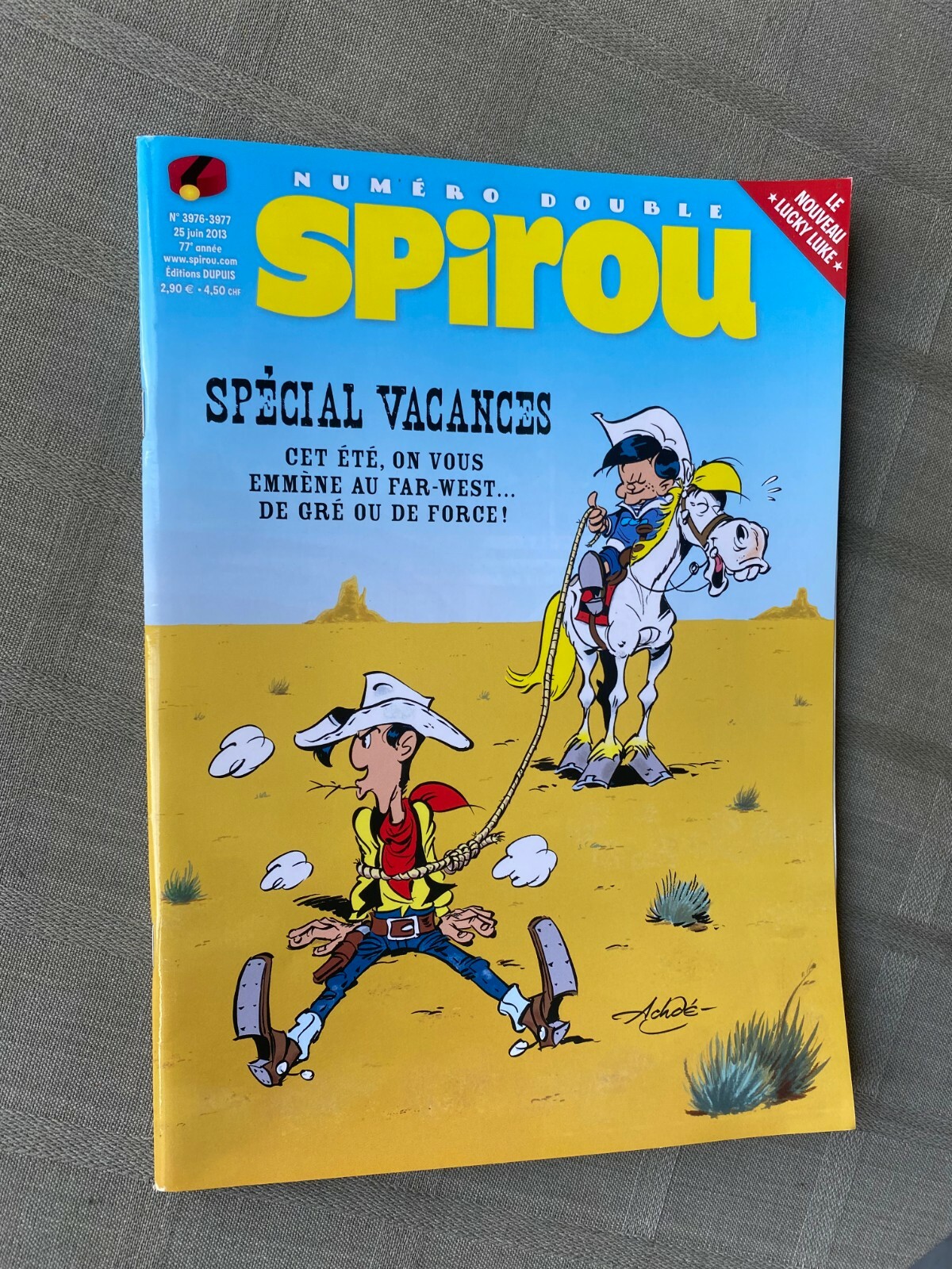 Hebdo Spirou No. 3976 / 3977 Double Issue 2014 In Excellent Condition