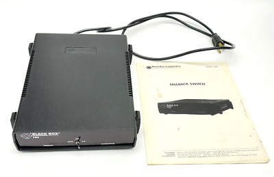 Black Box SW901B Fallback Switch RS-232