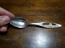 Vintage Sterling Silver Cleaveland Ohio Public Square Souvenir Spoon