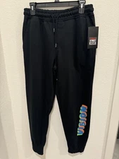 New Vision Street Wear Youth Size Small Black Sweatpants