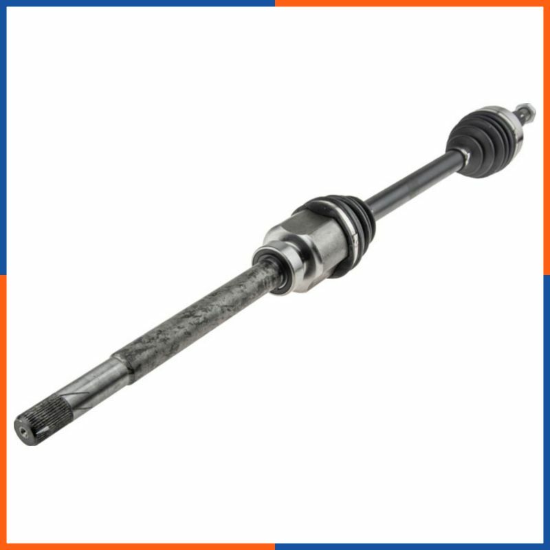 Demi-arbre de transmission droite premium pour Opel haute résistance référence VA297R