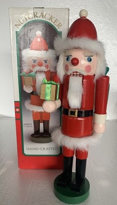 Nutcracker Santa's World Handcrafted Collectibles Nutcracker 15 In.