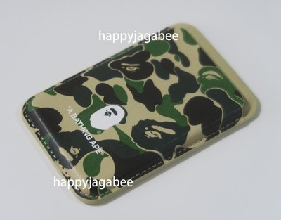 A BATHNIG APE Men's Goods ABC CAMO MAGNET CARD CASE 1M20182007 | eBay