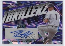 2022 Leaf Metal Thrillerz Purple Crystals /5 Thomas Harrington #TH-TH1 Auto r9d