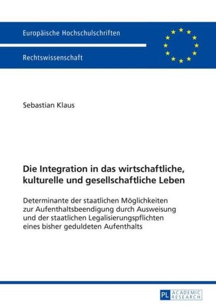 Die Integration In Das Wirtschaftliche, Kulturelle Und Gesellschaftliche Leben S-image