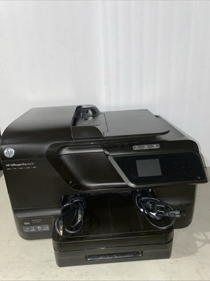 HP OfficeJet Pro 8600 Plus All-In-One Inkjet Printer Copier Scanner W/ Ink