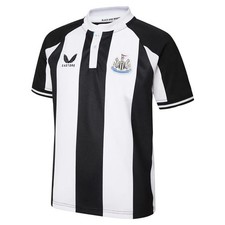 Image of Kids Home Football Shirt Black 2021-2022 Newcastle United Soccer Sport Jersey