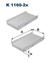 Fahrgastraumfilter f�r BMW E60 E61 E63 2.0 2.2 2.5 3.0 4.0 4.4 4.8 5.0 01-10