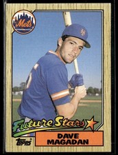 1987 Topps #512 Dave Magadan RC Baseball Card 0303D