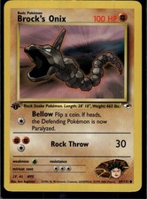Gym Heroes #069/132 Brock's Onix (69) on eBay