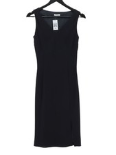 Planet Bodycon Midi Dress UK8 in Black