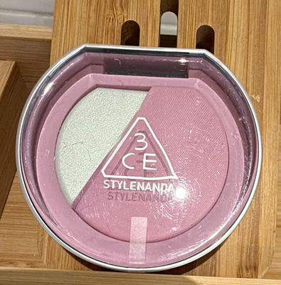 3CE Stylenanda Blushlighter Highlighter & Blush Palette, WHAT IF Shade