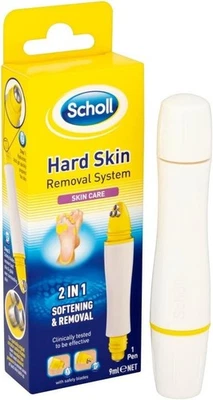 Scholl 2 in 1 Hard Skin Removal & Softening System 9ml – Foot Care