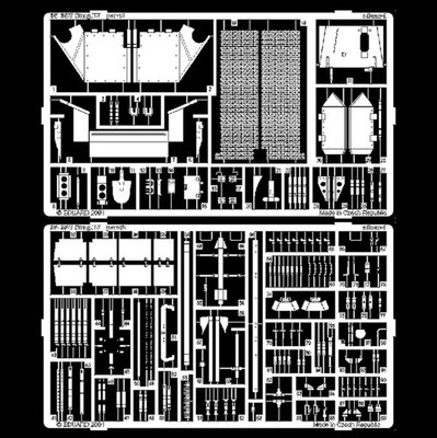 EDUARD 35357 1/35 Photo-Etched DETAIL SET for TAMIYA Sturmgeschutz STUG IV 35087