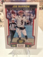 2023 Score #196 Joe Burrow BENGALS! 2 Card Min! Read Description!