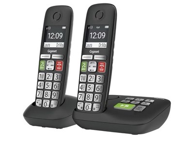 Gigaset E295A Duo   Two Big Button Phones Cordless   Made in Germany   Big 2 