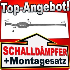 Mittelschalldämpfer für HYUNDAI TUCSON 2.0 KIA SPORTAGE II 2.0 i 16V 141 PS