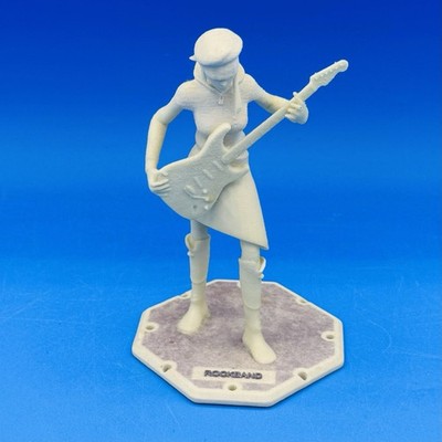 Rare Rock Band 2007 Prototype 3D Printed Figurine  Hi Rez  Dev Model