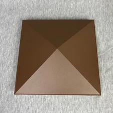 Brand New - Azdele 8x8 Aluminum Post Caps, Fence Post Caps, 4 Pack,