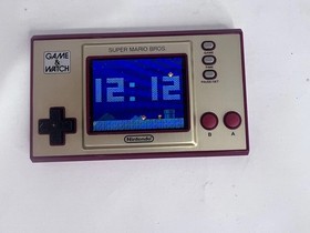 Nintendo Game & Watch Super Mario Bros Video Game WORKS