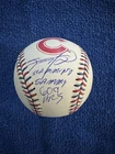SAMMY SOSA SIGNED AUTO SLAMMIN SAMMY 609 HR'S CUBS STITCH OML BASEBALL BECKETT
