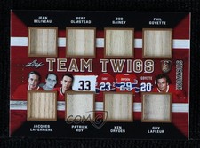 2018 Leaf ITG Stickwork Bronze 15/15 Jean Beliveau Jacques Laperriere HOF 11jd