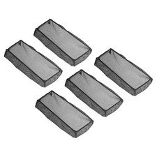 5Pcs 4x8 Inch Floor Register Cover Trap Floor Vent Screen Mesh Cover Black