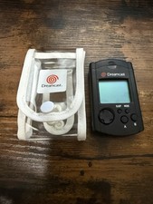 Dreamcast Visual Memory HKT-7000 PURE BLACK Sega Official VMU with OEM Case