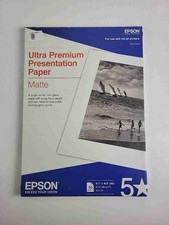 Epson Ultra Premium Presentation Paper Matte 11.5" X 16.5" - 50 Sheets - S041343