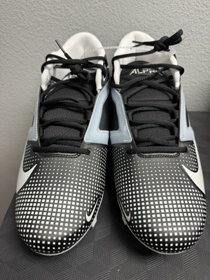 Nike Alpha Menace 4 Pro Football Cleats Black/White FZ7702  display picture 3