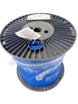 CommScope CS44P Cat6A Plenum Cable Blue U/UTP 23AWG Solid Copper 1000ft Reel CMP