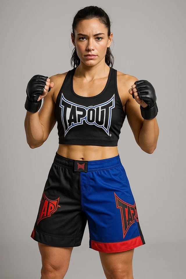 Factory Sealed Tapout Bloody Shorts Y2K UFC 2000s MMA Training Fighting Grapple - Image 2 of 4