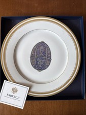 Piatto In Porcellana Marcato Limoges France  Fabergé Sec.XX