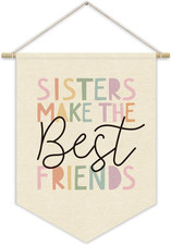 Girls Room Wall Art Decor,Toddler Girl Room Cute Pink Nursery Bedroom Playroom C