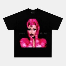 CARDI B TEE, New Trendy Graphic Custom Unisex T-Shirt, concert tour shirt