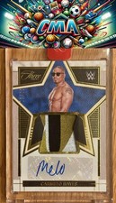 2024 Panini Three Count WWE #SA-CHY Carmelo Hayes Auto Gold #/10