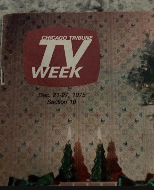 Chicago Tribune Tv Week декабрь 1975 What Stars Want винтажный журнал - Изображение 2 из 4