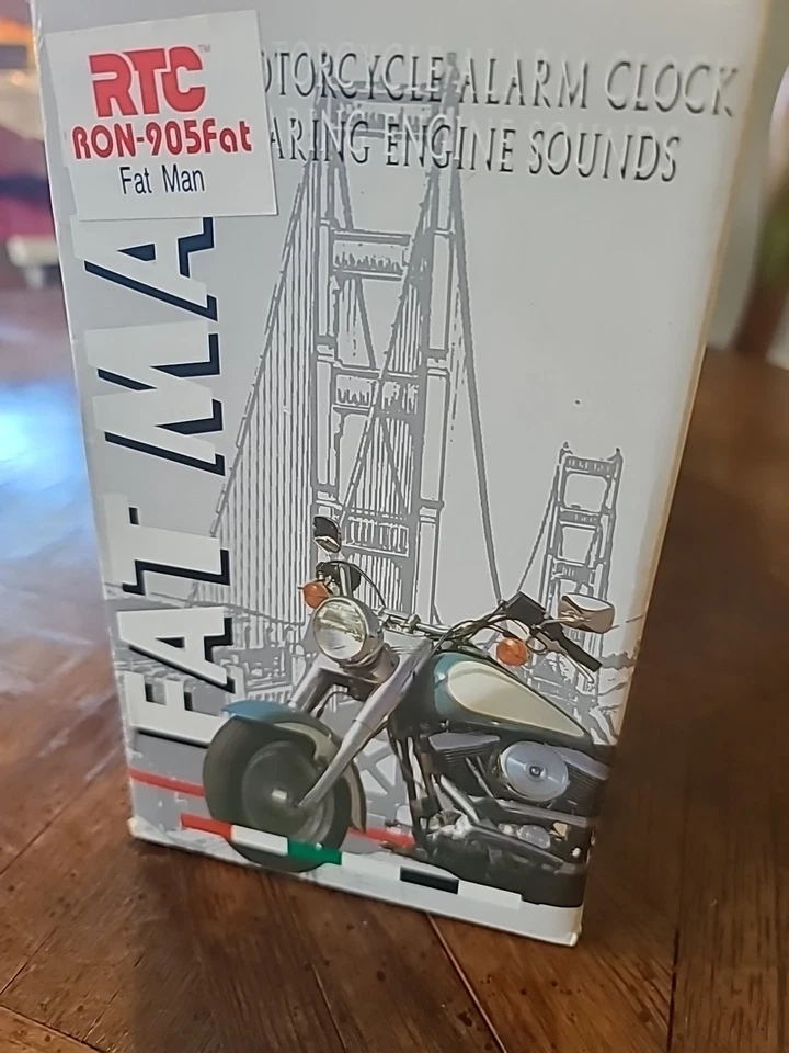 Reloj despertador Fat Man moto Foto 3 de 3