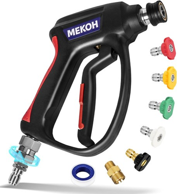#ad #ad MEKOH Short Pressure Washer Gun with Swivel 5000 PSI High Power Washer Spray Gu $90.21