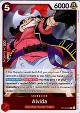 Alvida OP15-003 Rare Adventure on Kami's Island One Piece Foil Near Mint