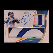 2019 Panini Immaculate Baseball Dual Patch Autograph /49 Danny Jansen Toronto