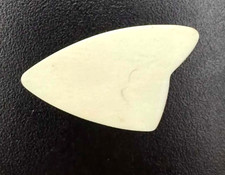 Vintage Ivory White Guitar / Mandolin Pick #39 w/ Natural TONE! SHARKFIN