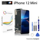 OuiSmart® ECRAN LCD POUR IPHONE 12 MINI INCELL VITRE TACTILE SUR CHASSIS NOIR AV