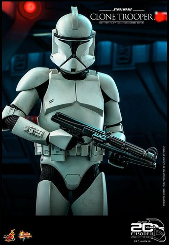 Guerra de las Galaxias Episodio II Clone Trooper HOT TOYS 1/6 - 30 cm - Imagen 3 de 8
