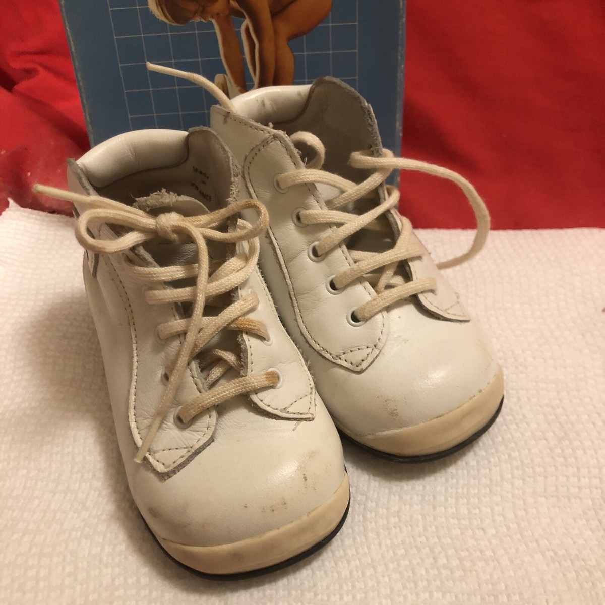 BABY BOTTE Designer Leather Shoes France Size 4 | eBay