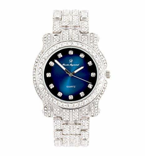 Reloj para hombre Bling-ed Out Ultimate Hip Hop Royalty esfera de colores brillantes -L0504DxxS - Imagen 20 de 28