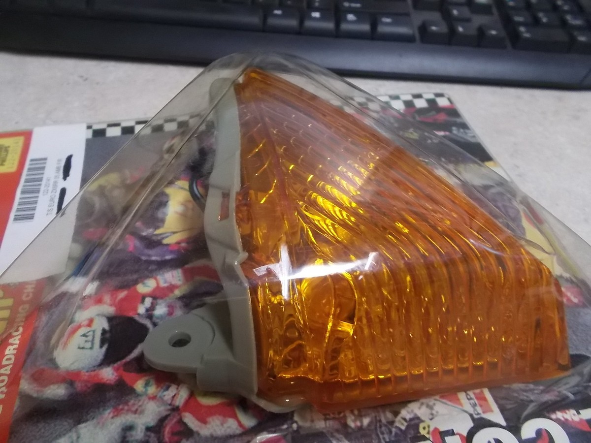 ORANGE 74　NO.2 NOS Lockhart Phillips Right Turn Signal 2005 ZX6RR Amber Front 122