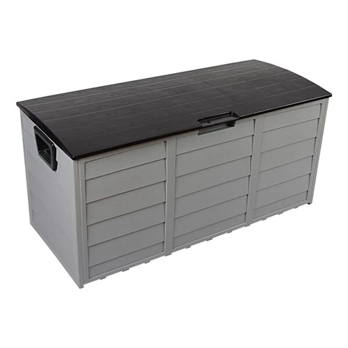 Garden Plastic Storage Deck Box Chest Tools Cushions Toys Lockable Seat Hot Sale - Picture 1 of 10